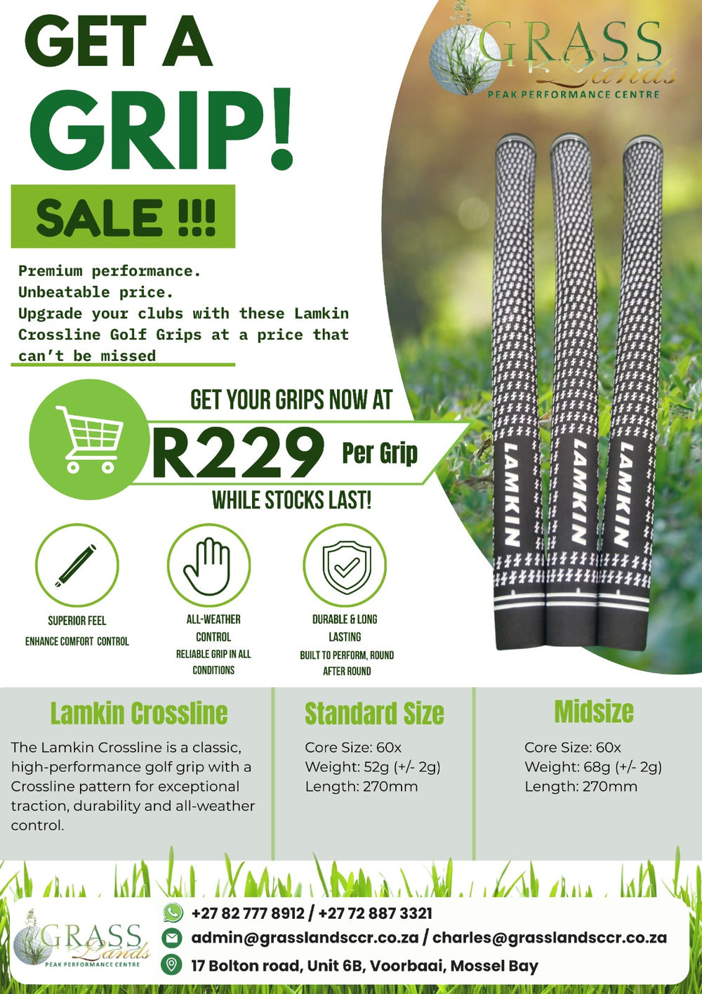 Grips - Lamkin Crossline